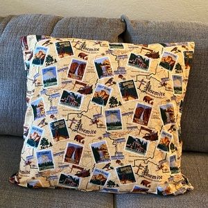 Large Yosemite throw pillow